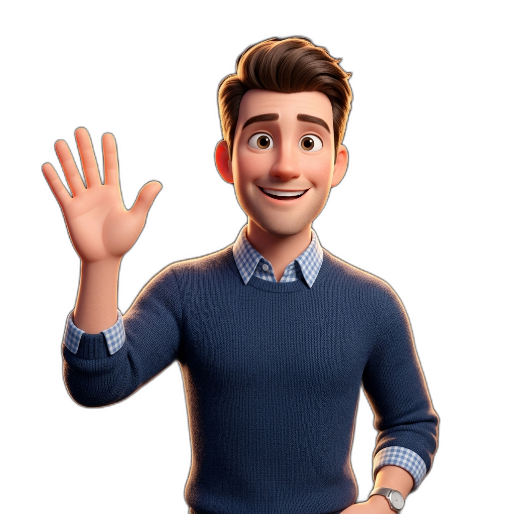 Ron, the AI Talent Manager, waving hello